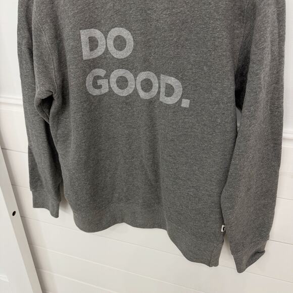 Women’s Cotopaxi Do Good. Gray Crewneck Sweatshirt Size Small S - Picture 4 of 5